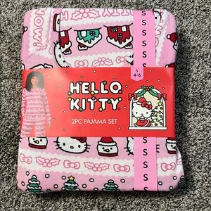 Hello Kitty Pink and White Kids Pajama Set